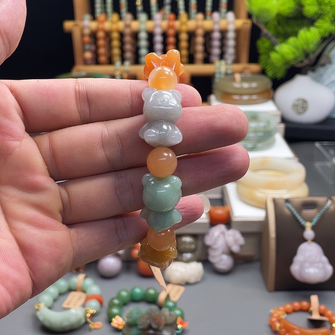 石英质玉手串未镶嵌