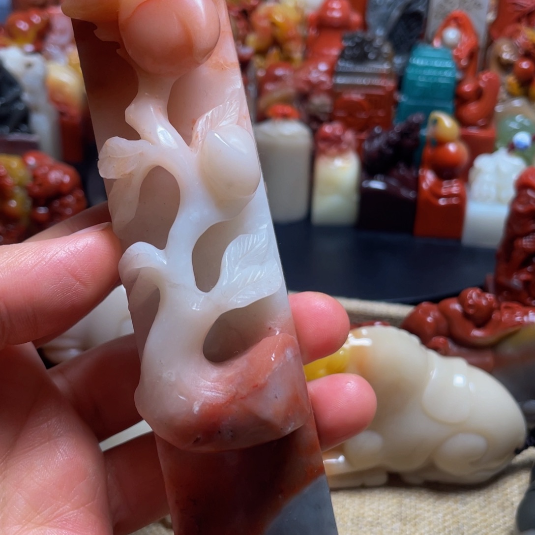 寿山石印石精美寿山