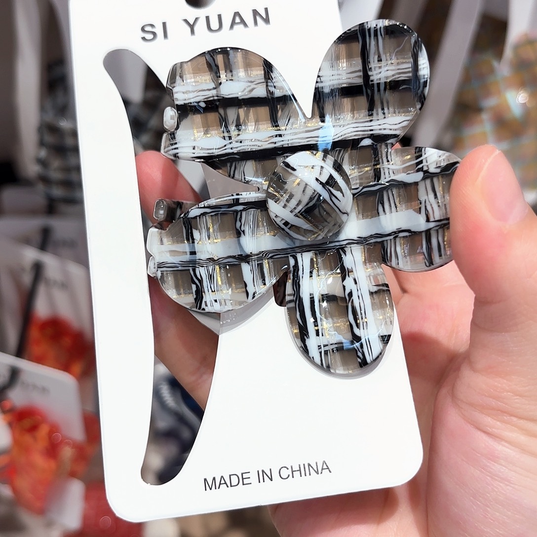 铁合金布艺醋酸抓夹