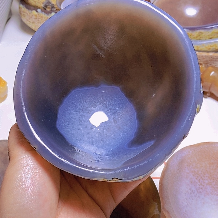 玛瑙/玉髓，未镶嵌周****锅