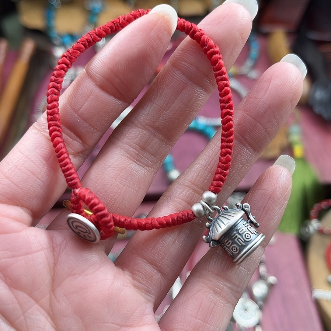 非金属直播专享福红绳15手围