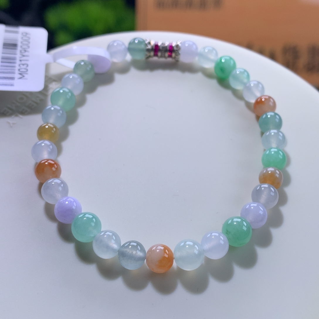 翡翠未镶嵌手链卡6