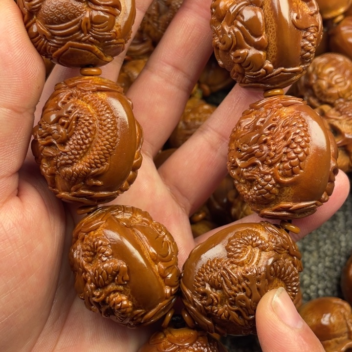 橄榄核吊坠雷*虎橄榄核手持