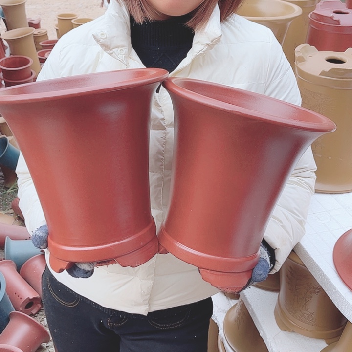 花盆紫砂宜兴紫砂精品花盆 