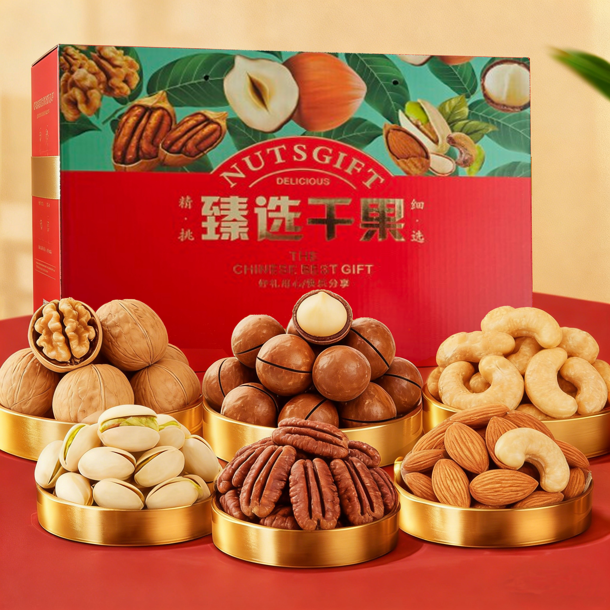 【年货礼盒】坚果礼盒10种热销坚果过年送礼