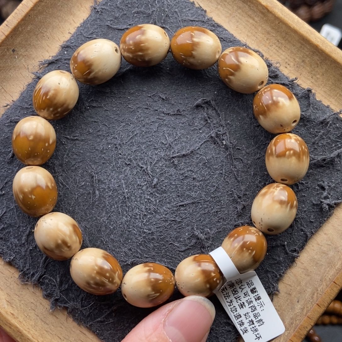 紫金鼠手串12mm花皮精品