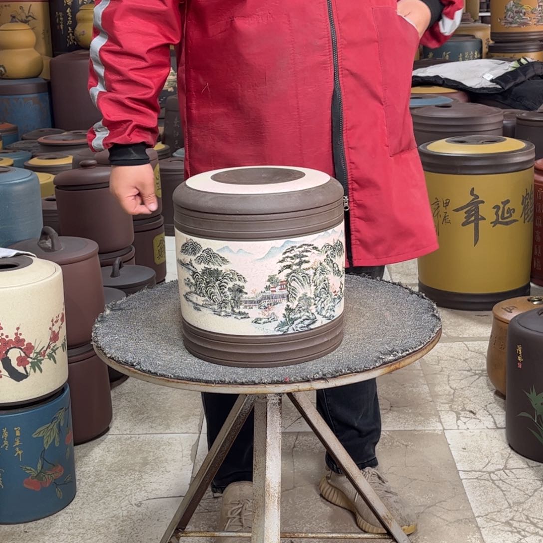 紫砂茶叶罐茶叶罐