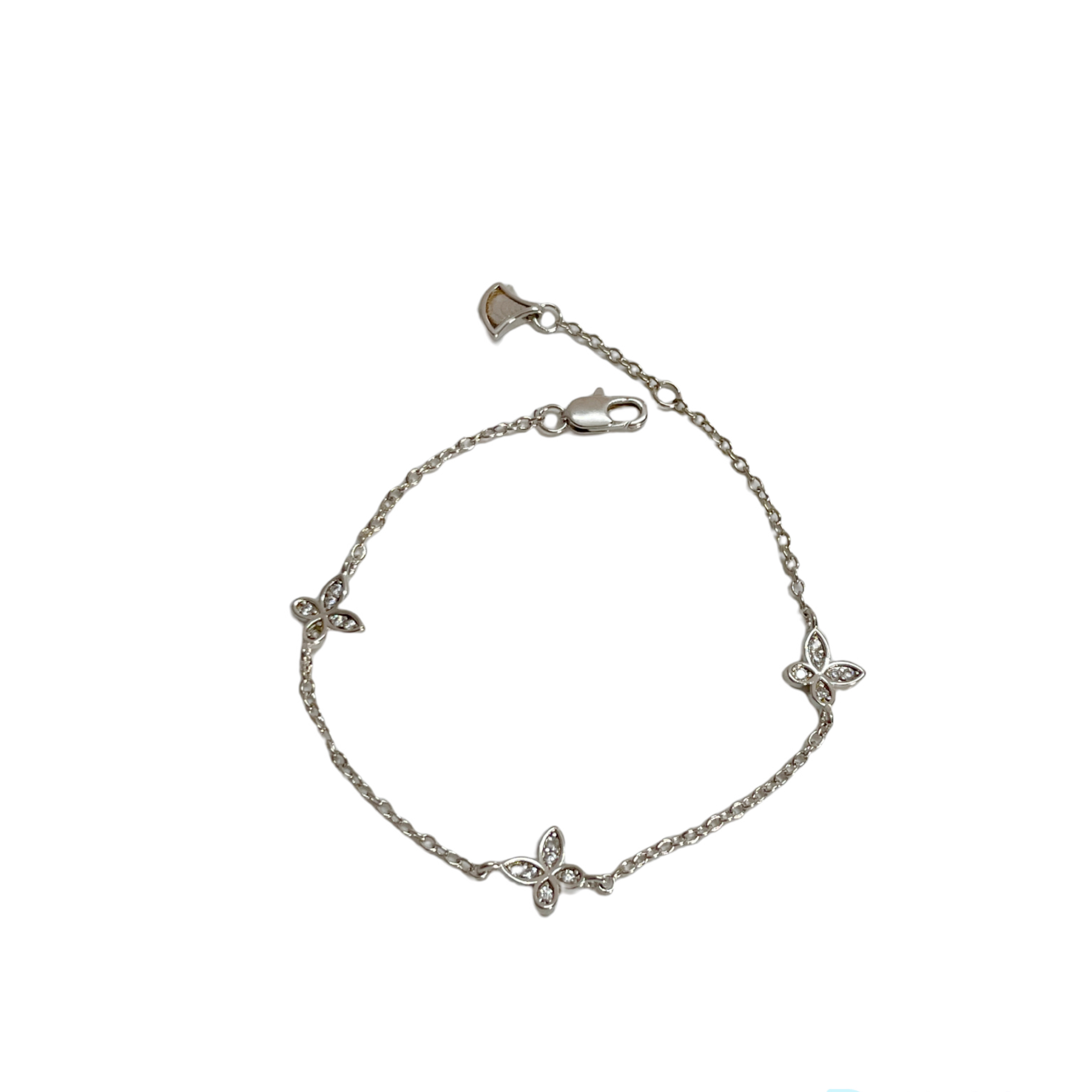 铜合金莫桑石手链 304 设计师款轻奢高定手链