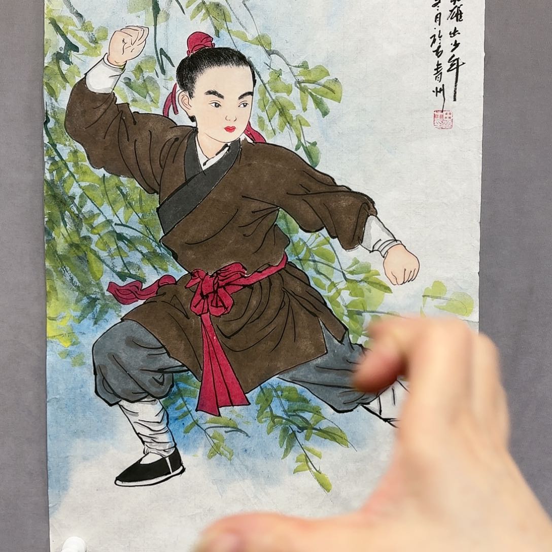 国画国画纯手绘作品请放心去藏