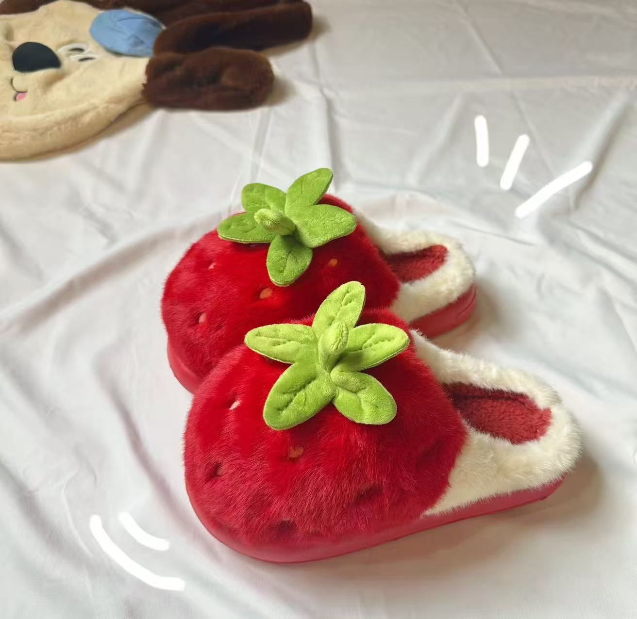 【600-800号】卡通厚底可爱高颜值2025冬季新款时尚百搭增高拖鞋女