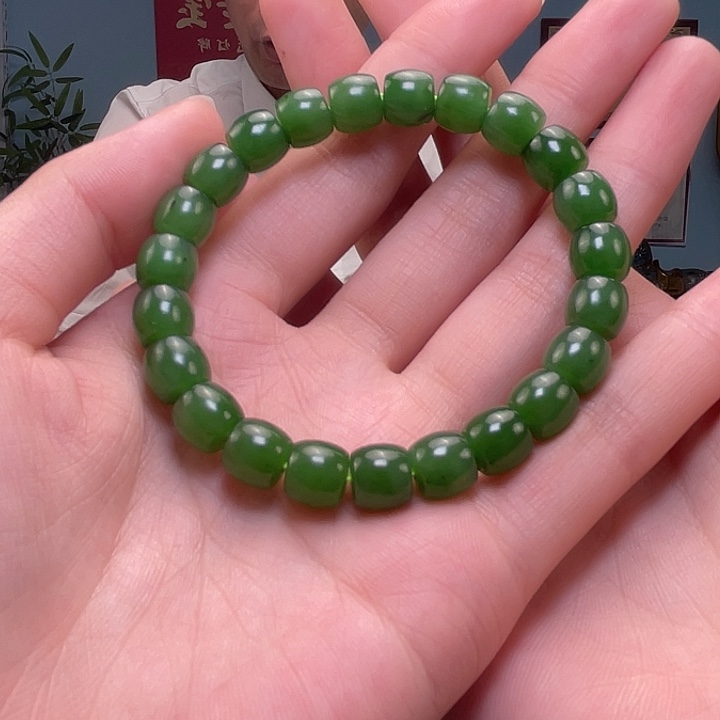 和田玉手串未镶嵌