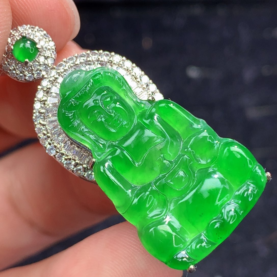 【闪购商品】翡翠未镶嵌颈饰翡翠