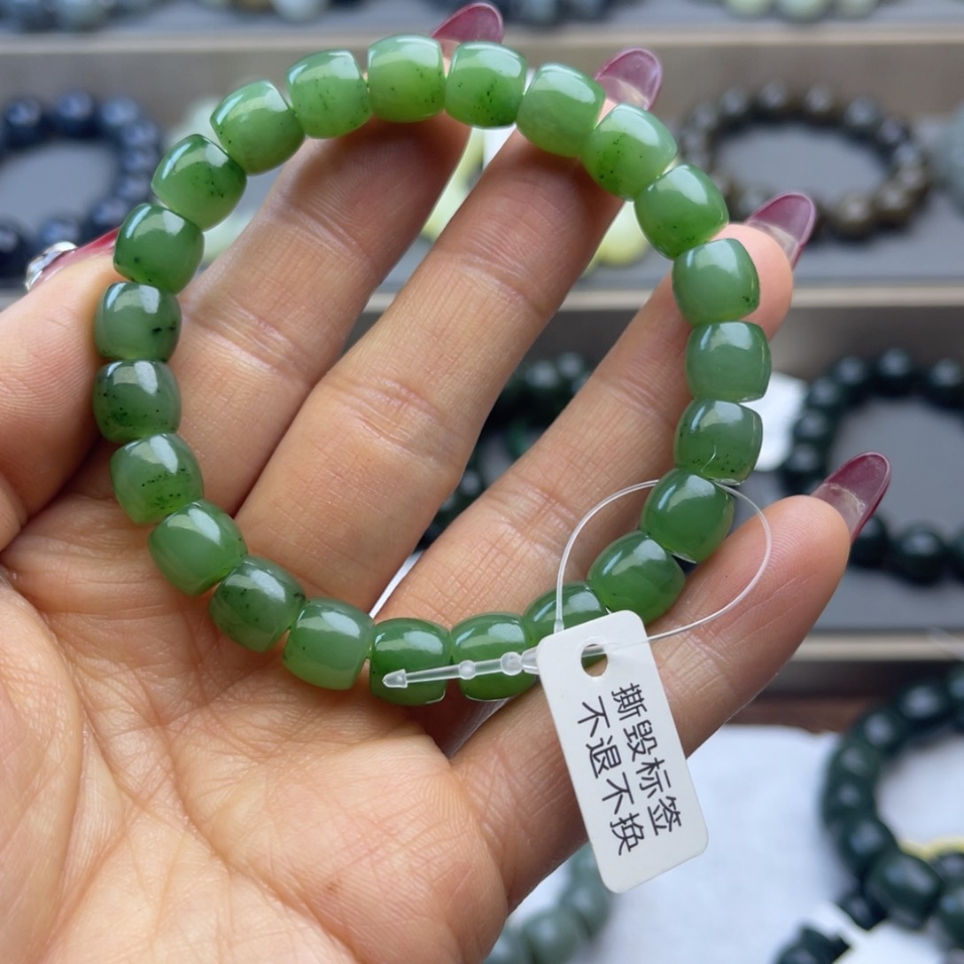 和田玉手链未镶嵌