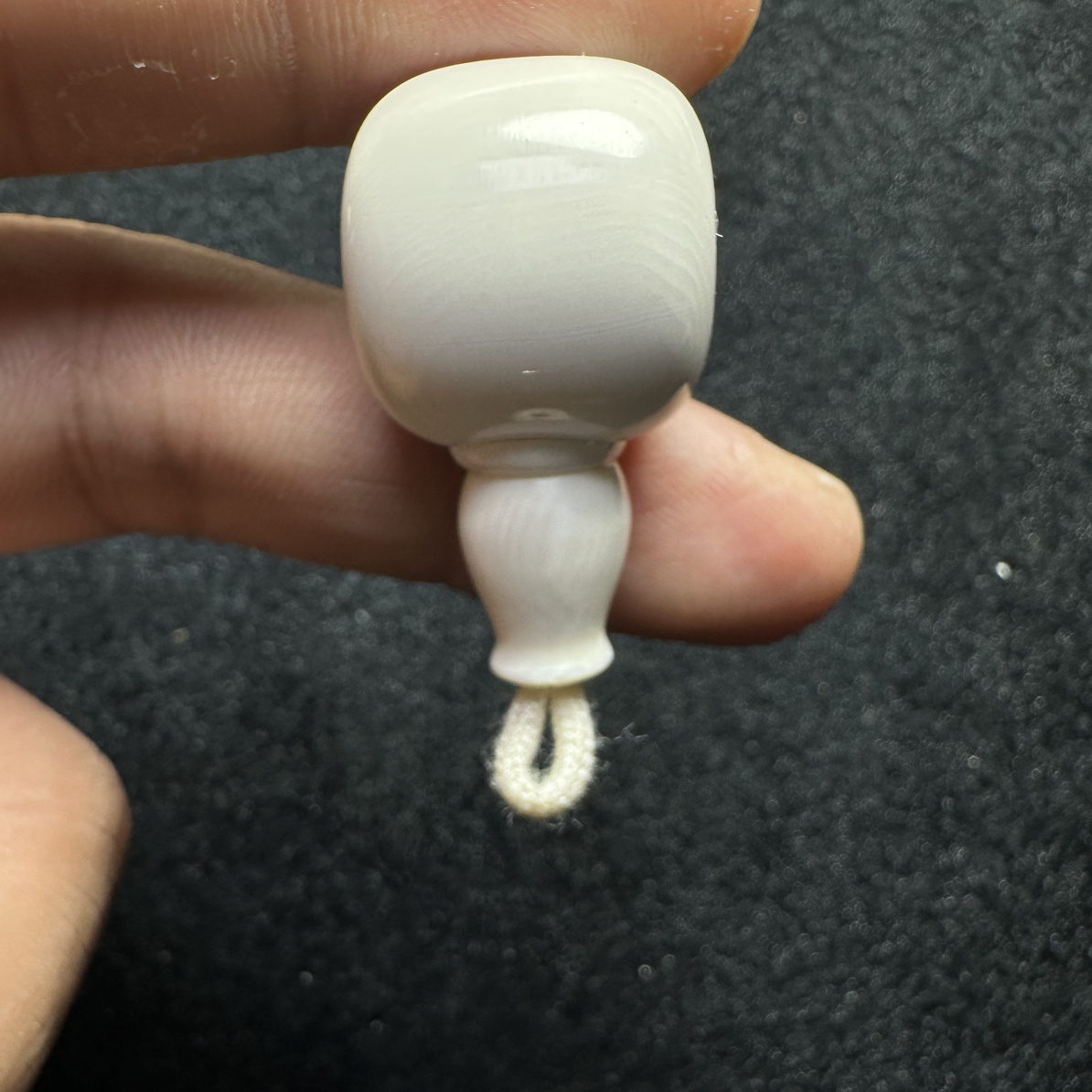 F124猛犸象牙对孔19*20*33.5冰料果冻料分体藏式三通