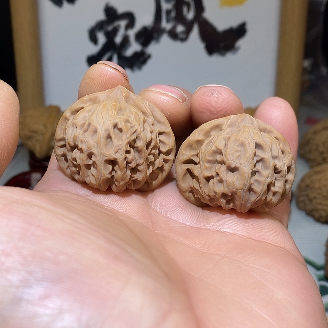 文玩核桃把件39尺全品宫灯