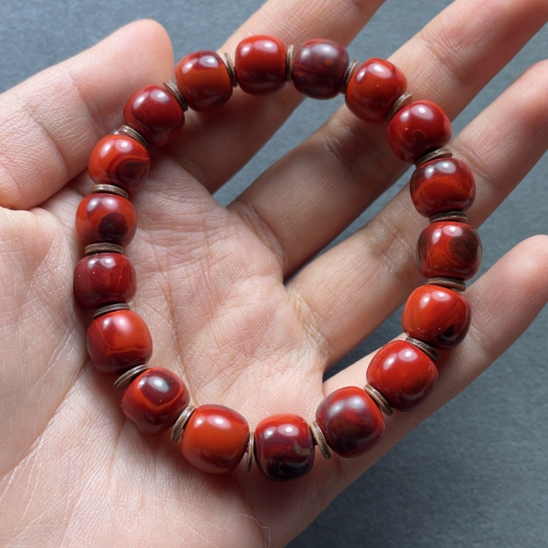 南红玛瑙配饰未镶嵌10mm