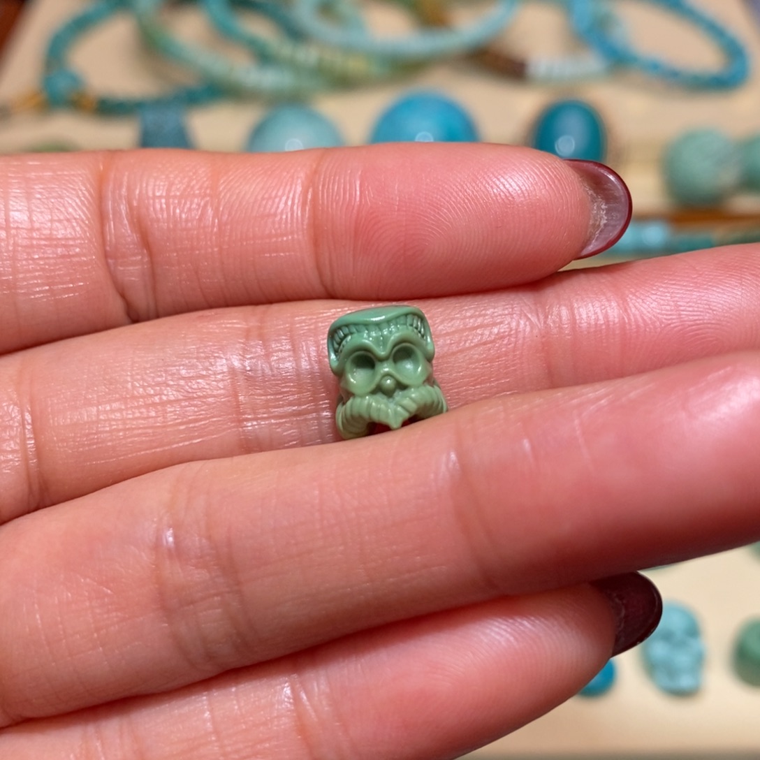 绿松石珠宝奇石未镶嵌