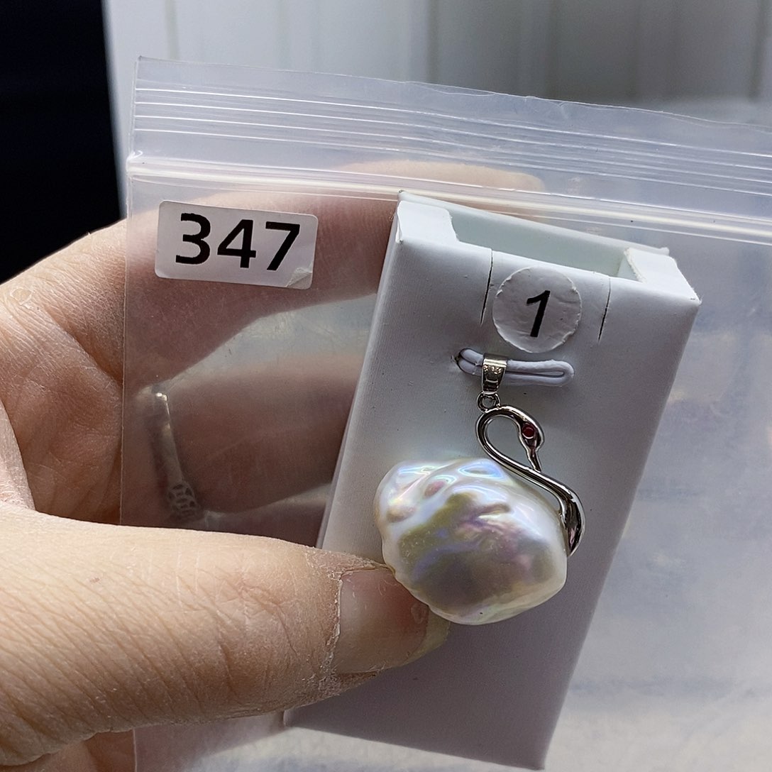 颈饰合金淡水珍珠