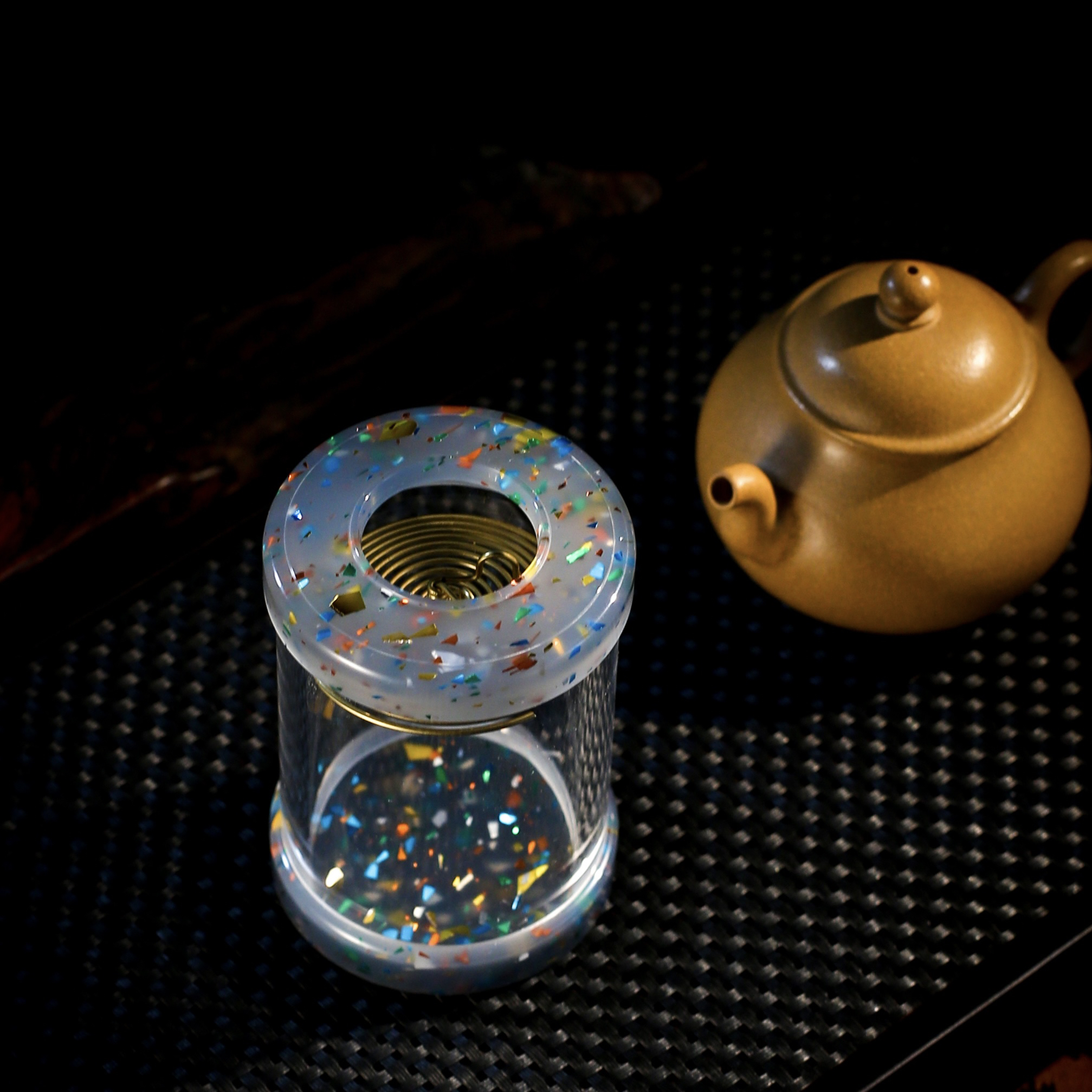 老虎款·灰蓝冰·福利独眼蝈蝈罐