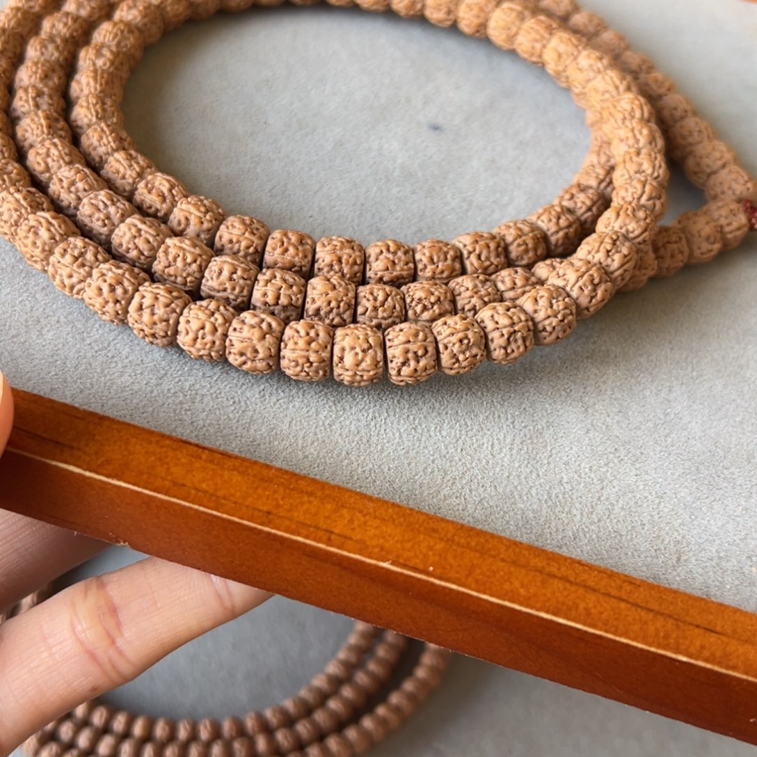 排***r金刚菩提手串一代龙藏式108尺寸9.6