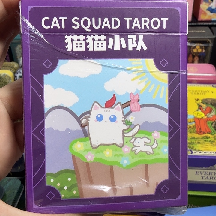 正版猫猫小队双面压纹黑芯纸