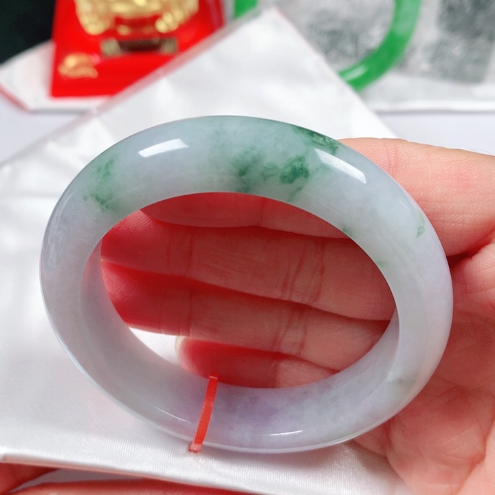 未镶嵌手镯翡翠  编号S1166 正圈53