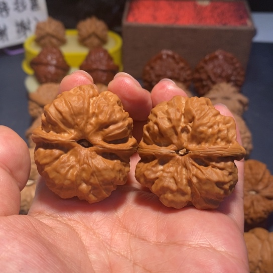 把件文玩核桃文玩蛤蟆头38尺6号