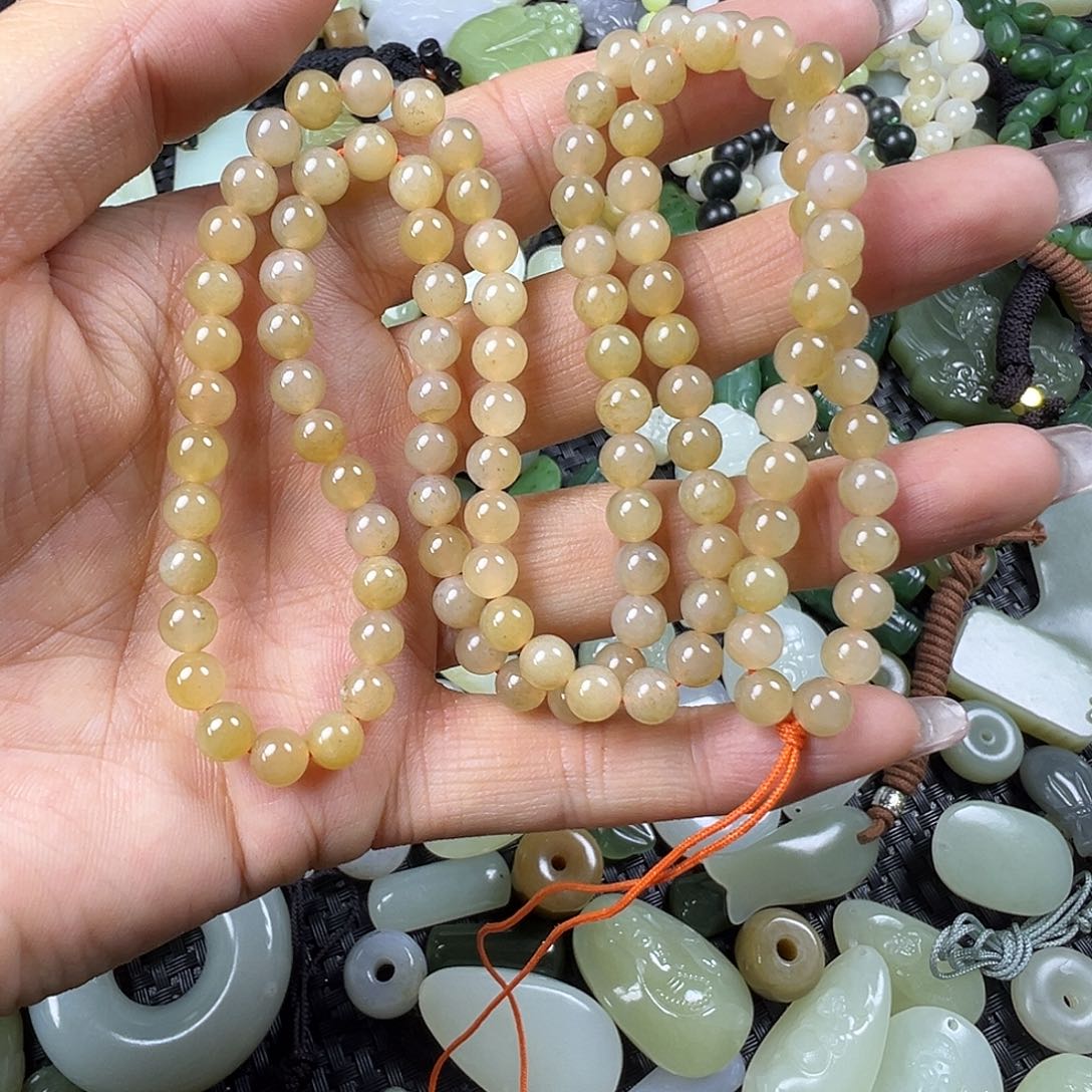 和田玉未镶嵌吊坠(不含链)卡6（福利漏，不退不换）