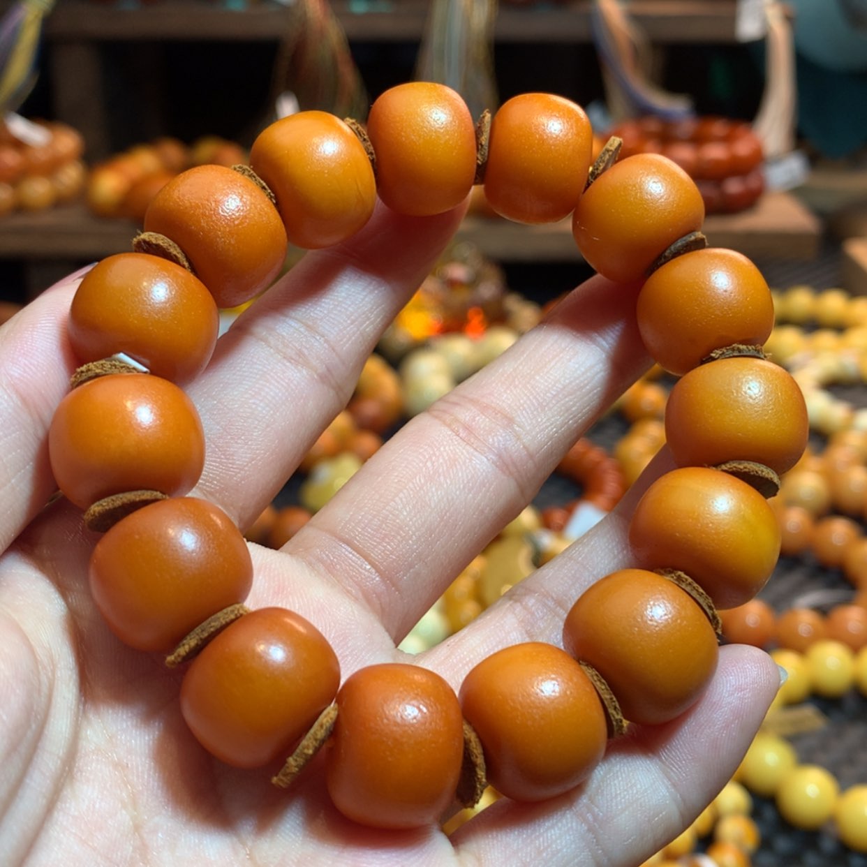 【闪购商品】手链琥珀未镶嵌蜜蜡