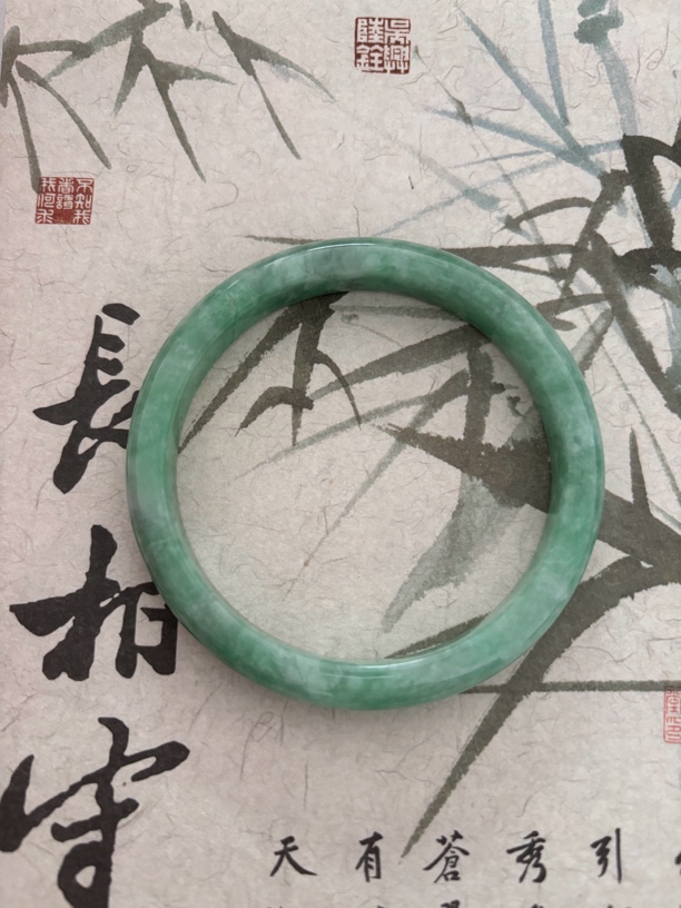 H161-六零➕缅甸翡翠手镯时尚