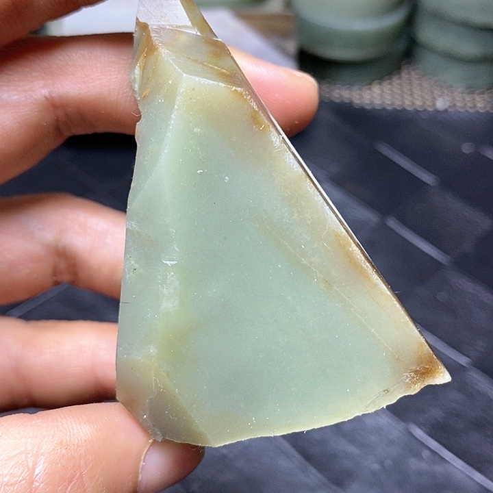 和田玉毛料未镶嵌