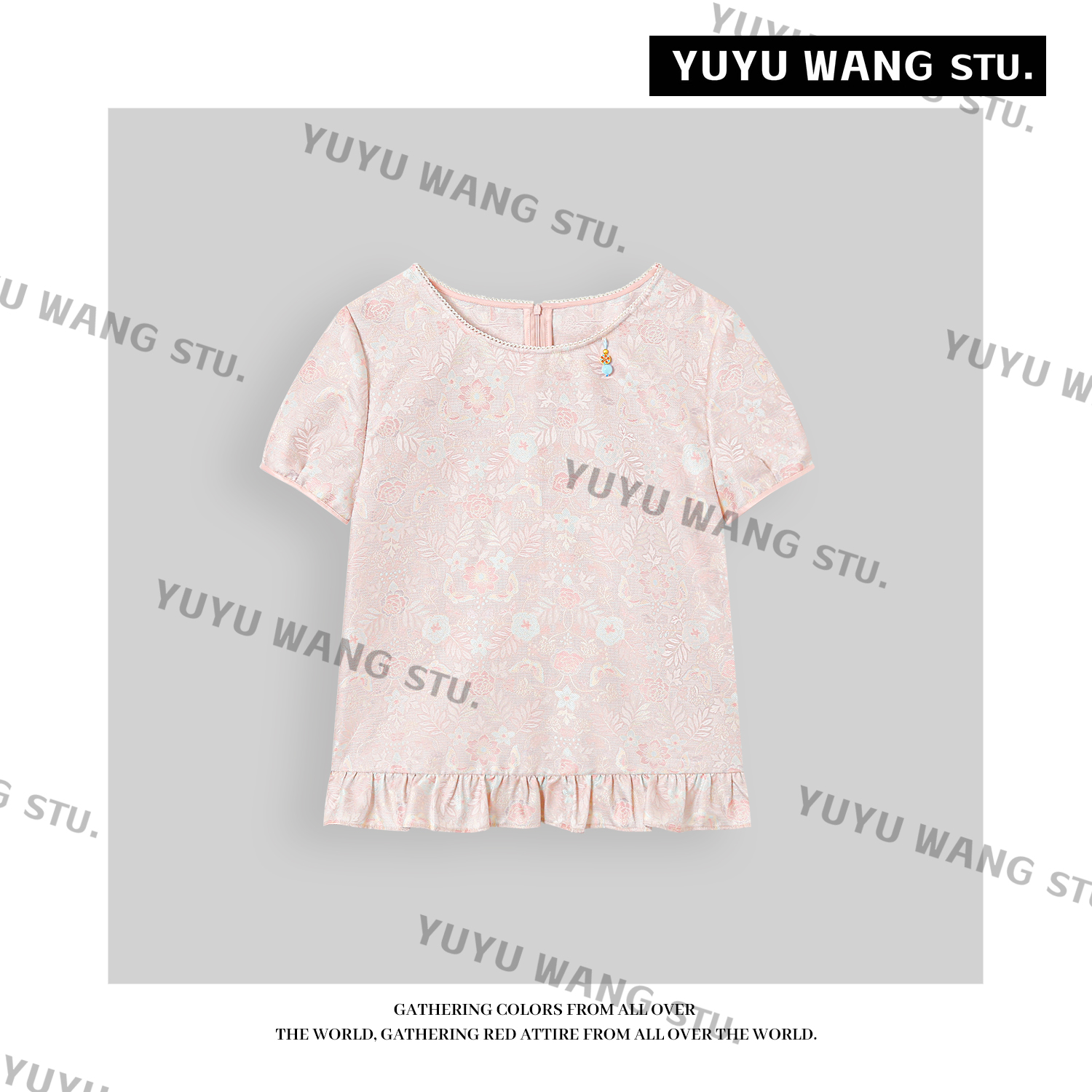 YUYU WANG【聚荷】上衣RBL2SX321