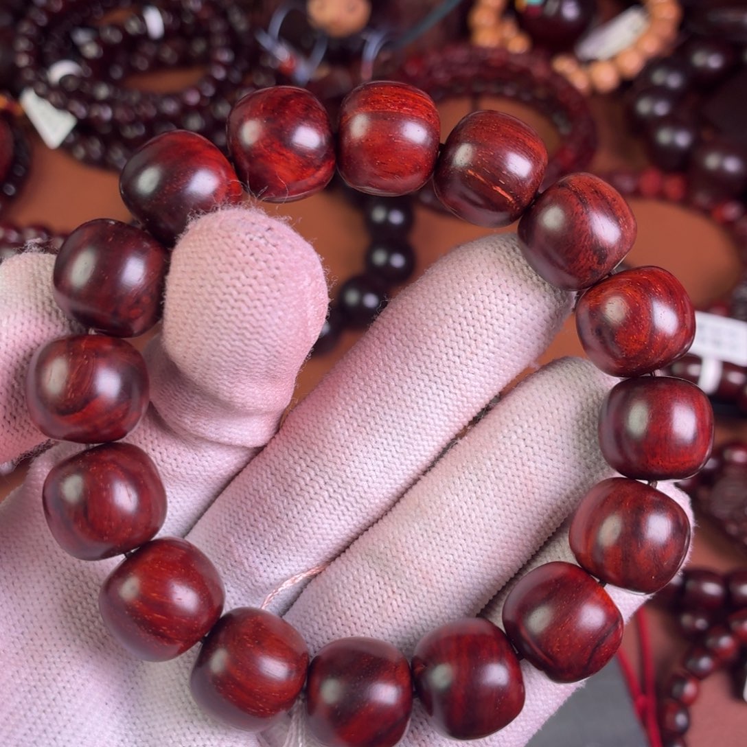 手串/手链小叶紫檀无胶无蜡1314微瑕