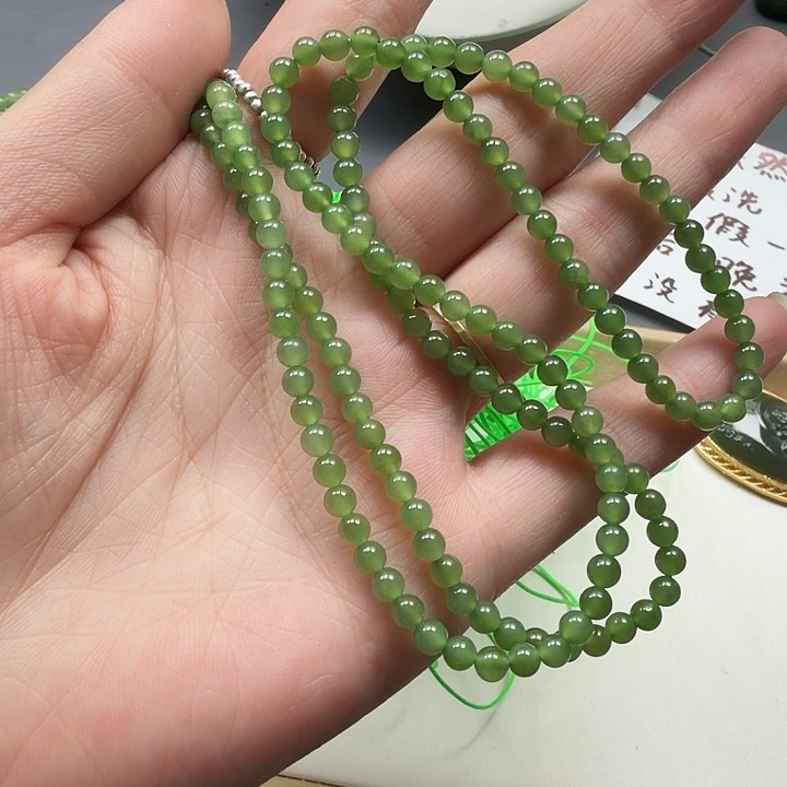 和田玉未镶嵌手链30