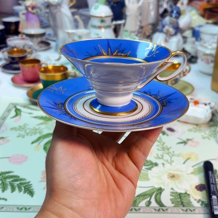 摆件欧洲中古瓷器编号9