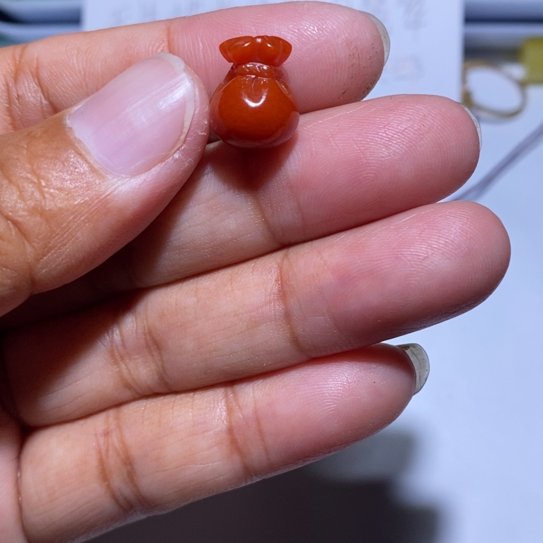 颈饰未镶嵌翡翠青*