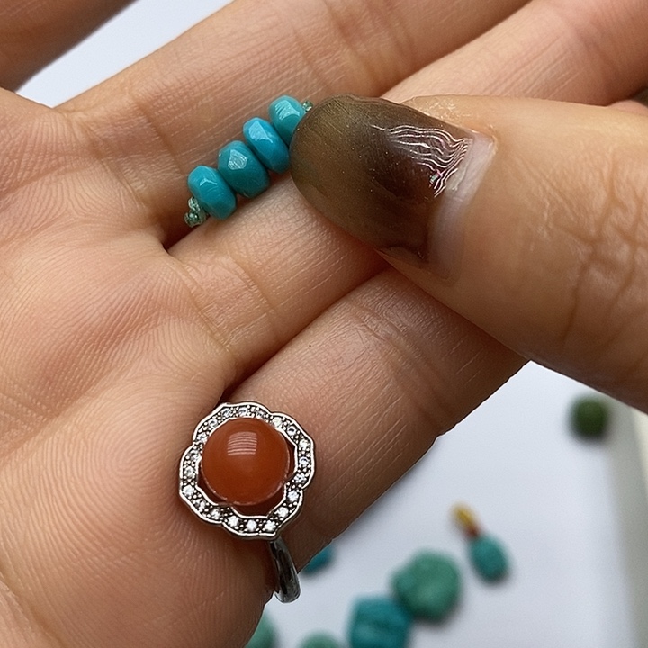 南红玛瑙未镶嵌珠宝奇石