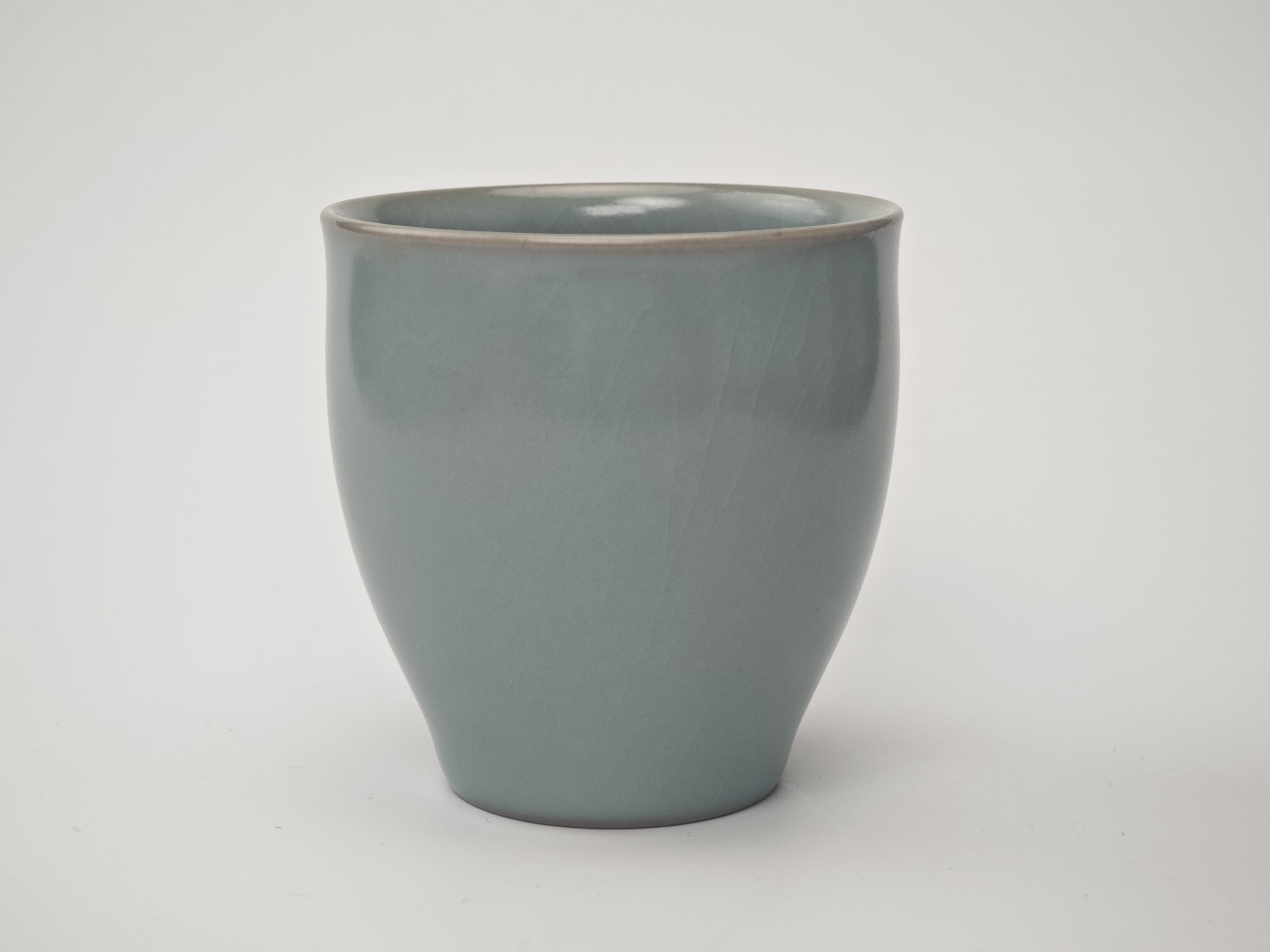 【溱水河甄选】小雅杯 汝瓷汝窑主人杯全手工精工薄胎仿古釉100毫升