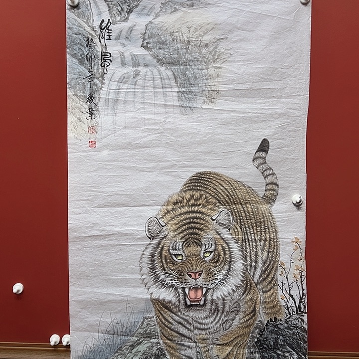 天***3国画赵庆业老师国画作品月