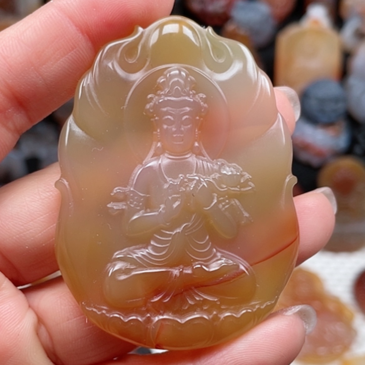 【闪购商品】玛瑙/玉髓颈饰未镶嵌