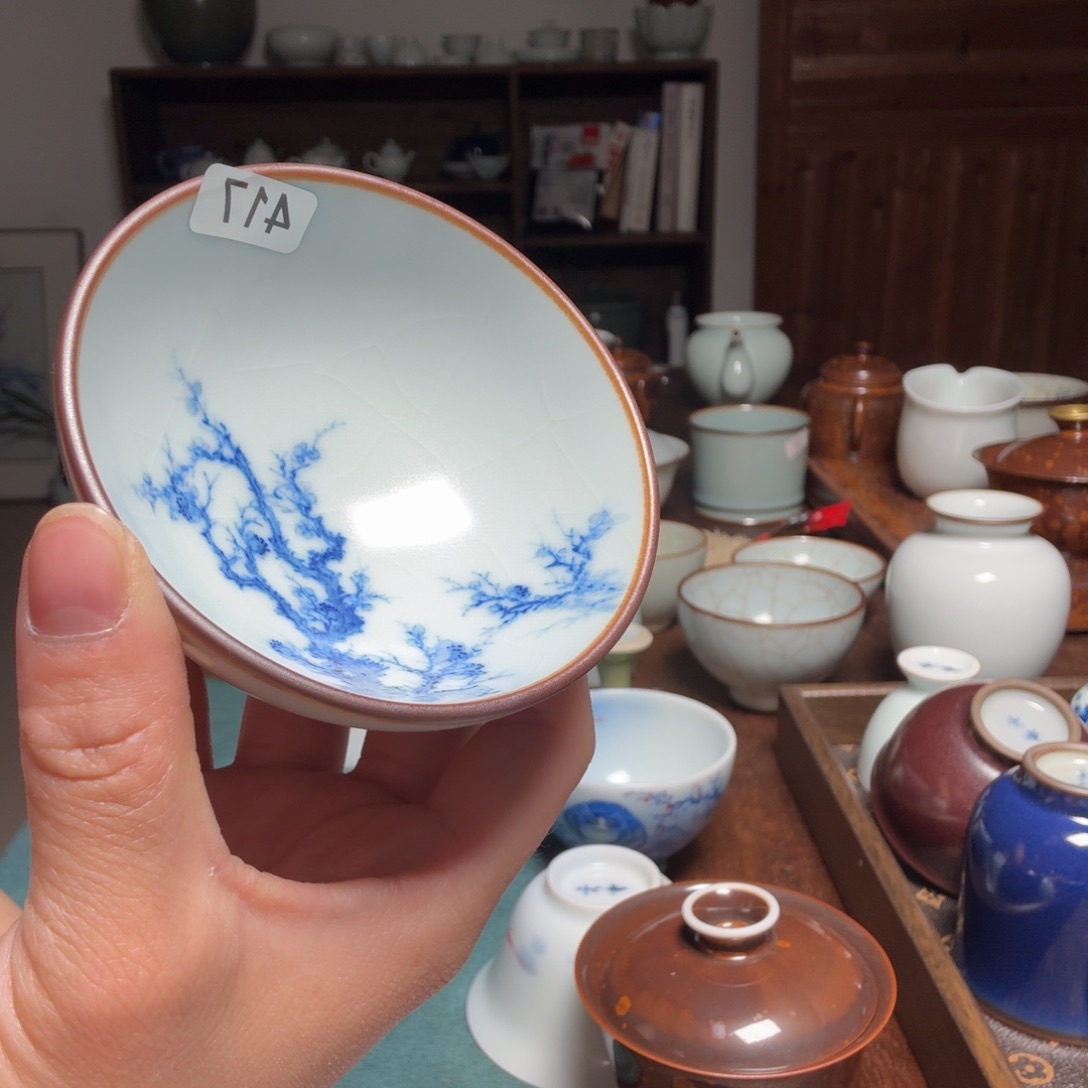 天青小普耳杯容量60毫升