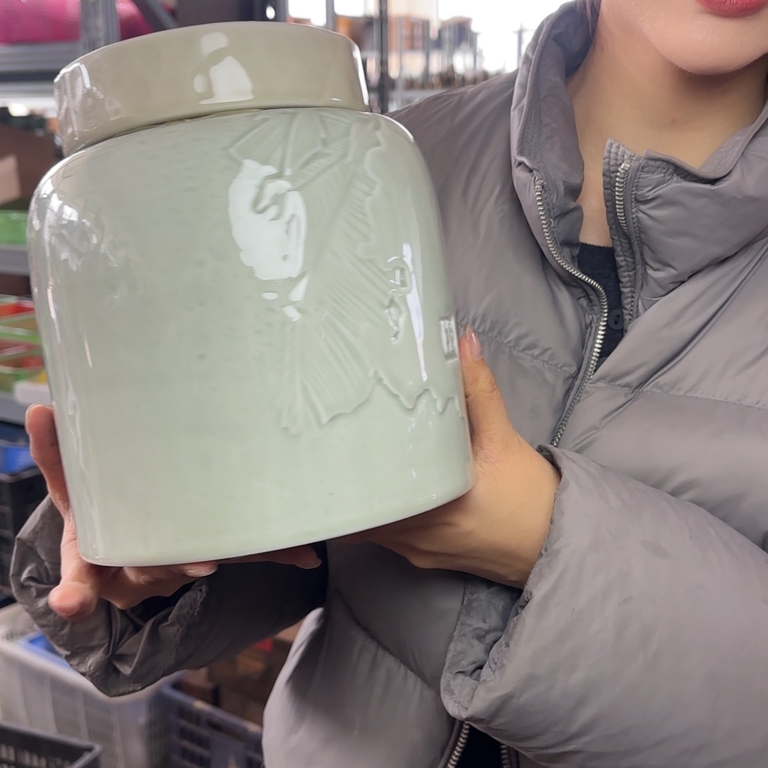 龙泉云间青瓷小米茶器