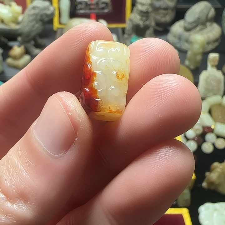 和田玉未镶嵌吊坠(不含链)