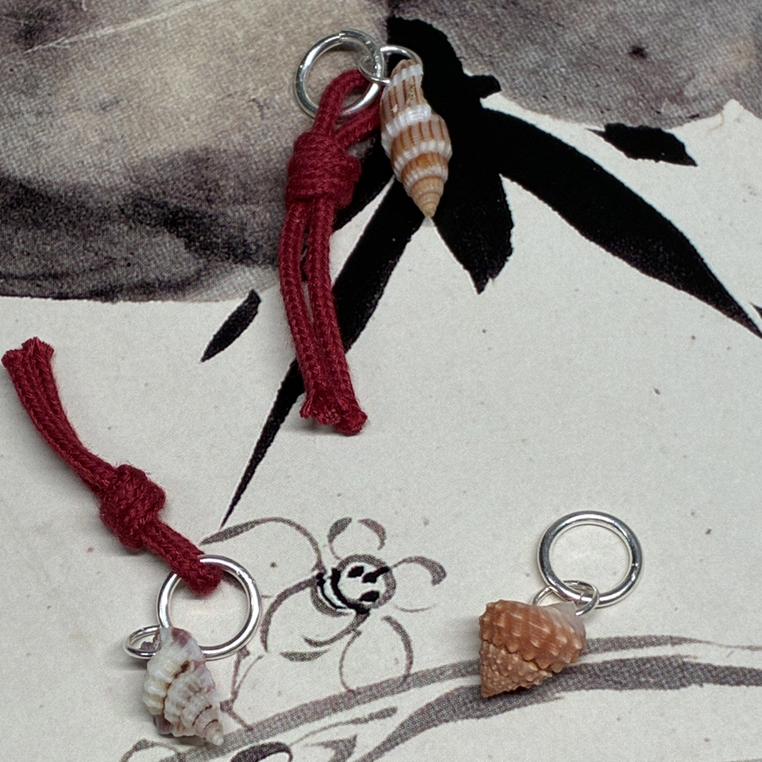 【刘在】柏香籽侧挂 海螺侧挂 925 银环