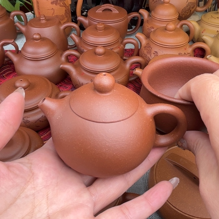 原矿红降坡西施精工半手120c c