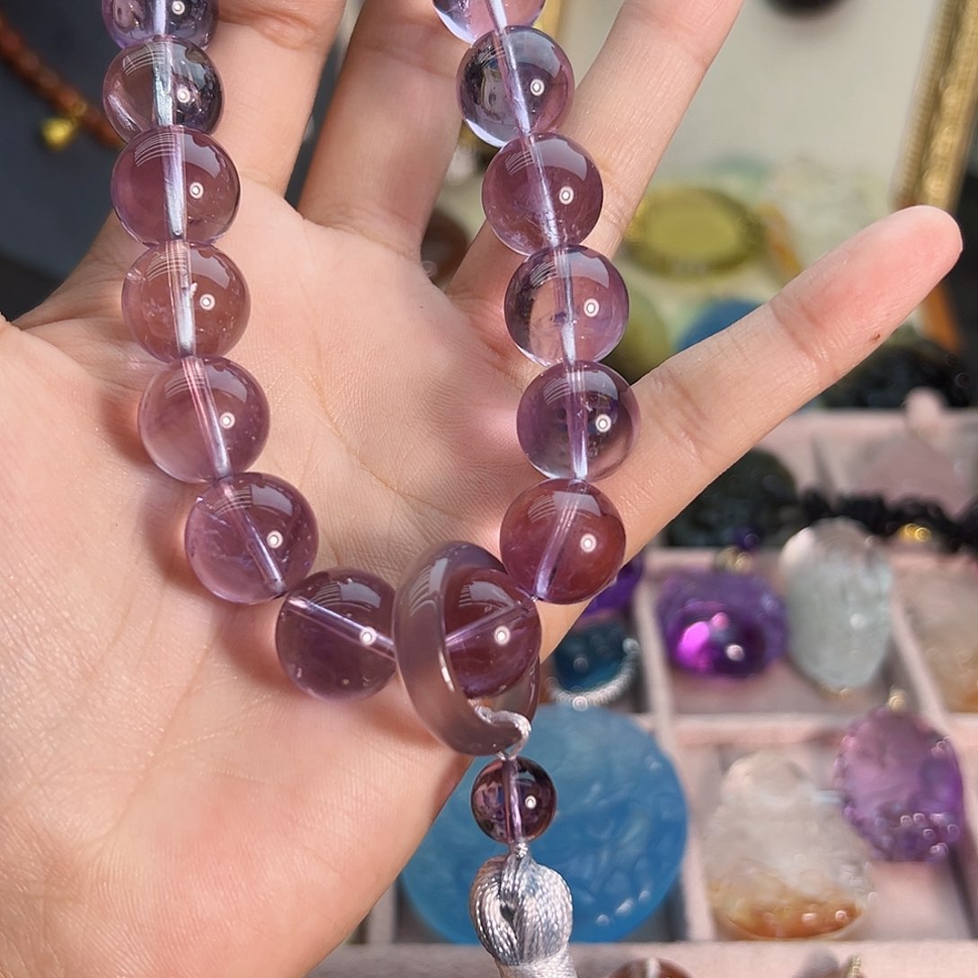 水晶手串未镶嵌手持