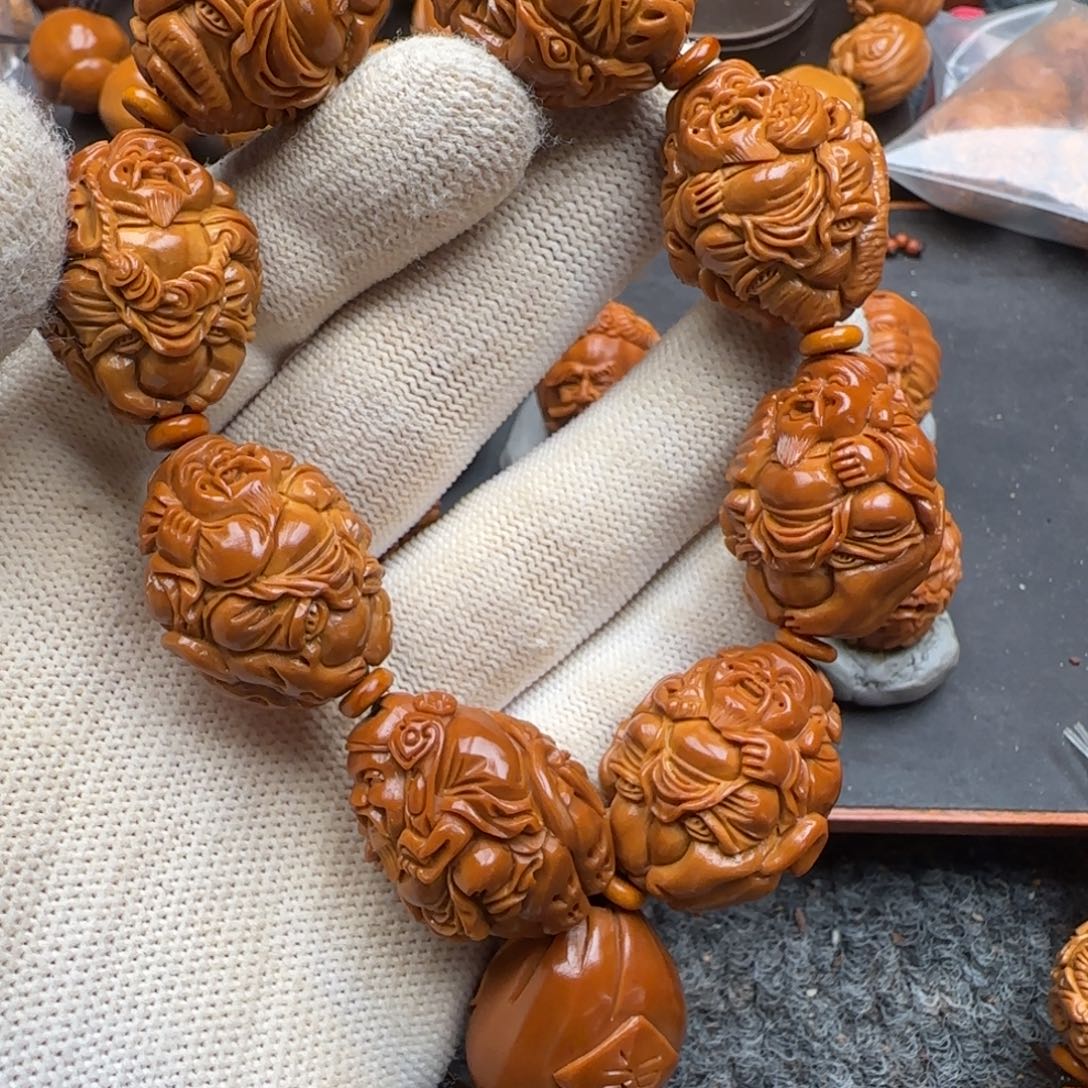 橄榄核吊坠特价财神