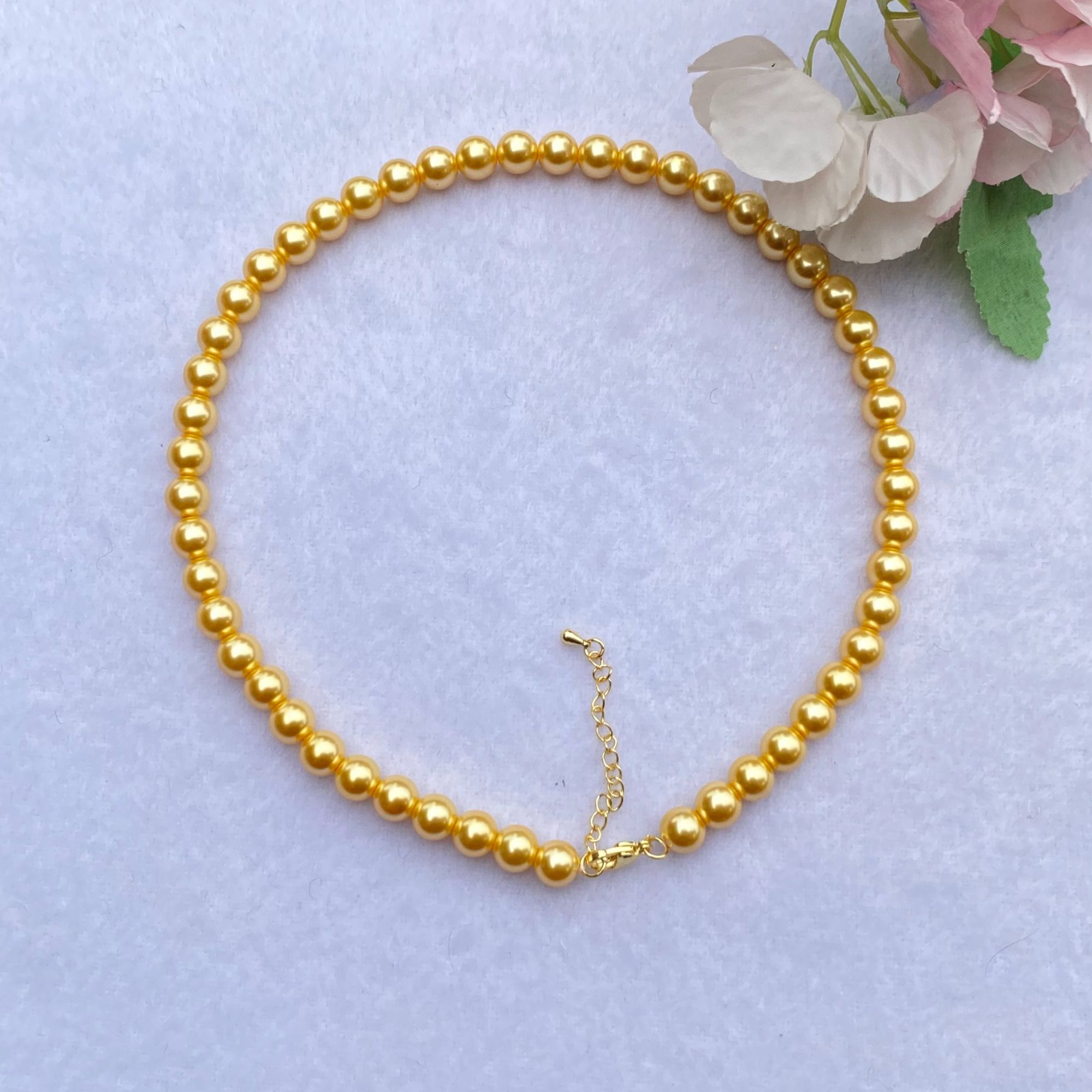 朝老板（S004）南洋珍珠光珠项链。卡8.1时尚百搭