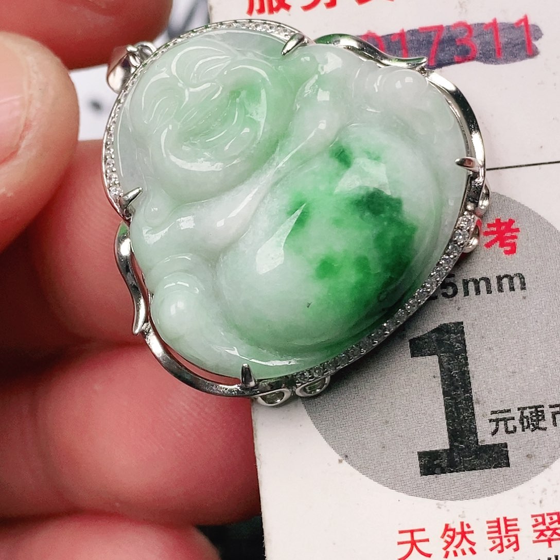 翡翠吊坠(不含链)未镶嵌