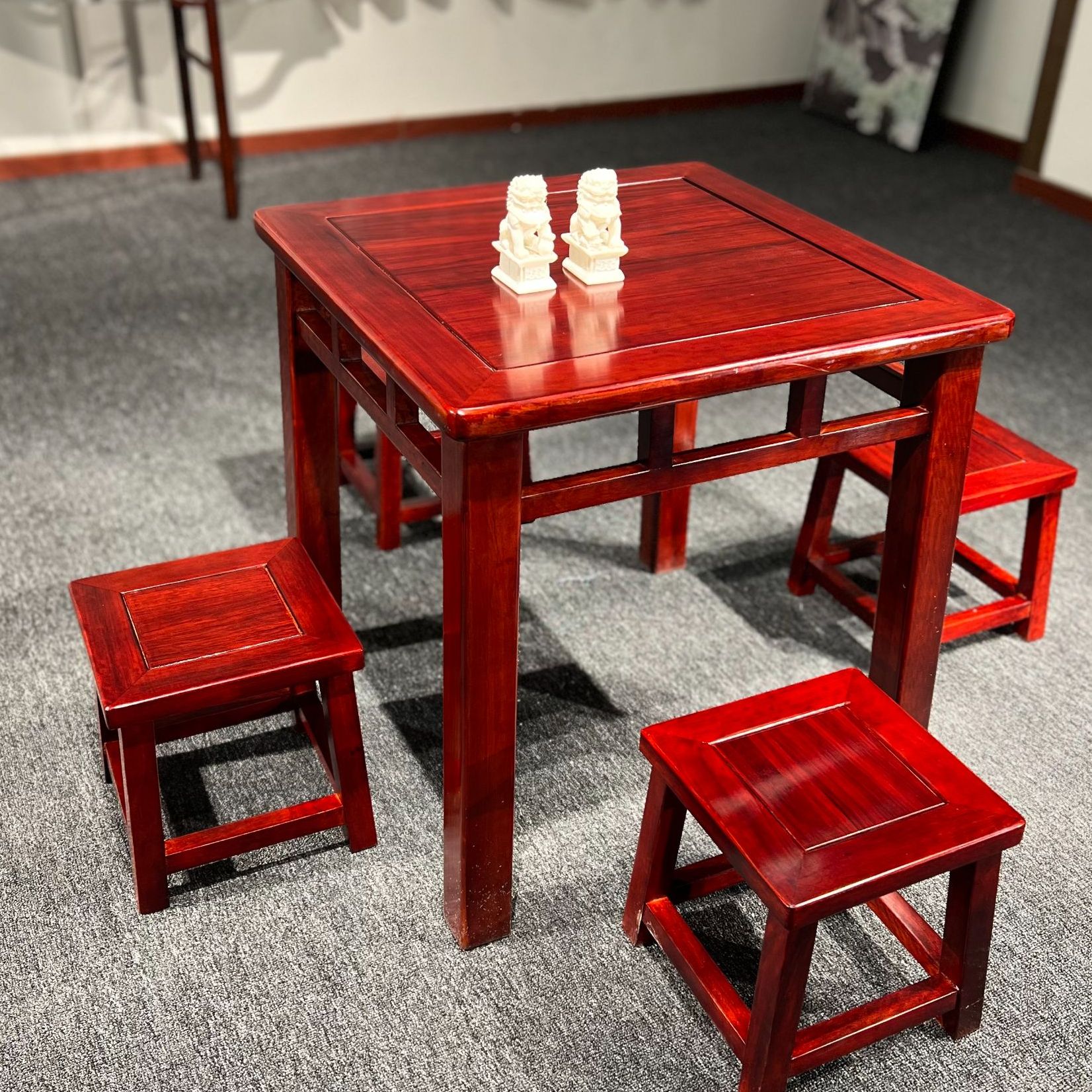 实木阳台小方桌家用包邮四方桌书桌小方桌牌休闲桌原木两用实木桌